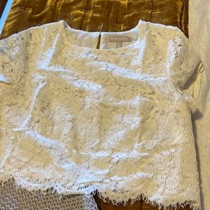 Delicate lace top